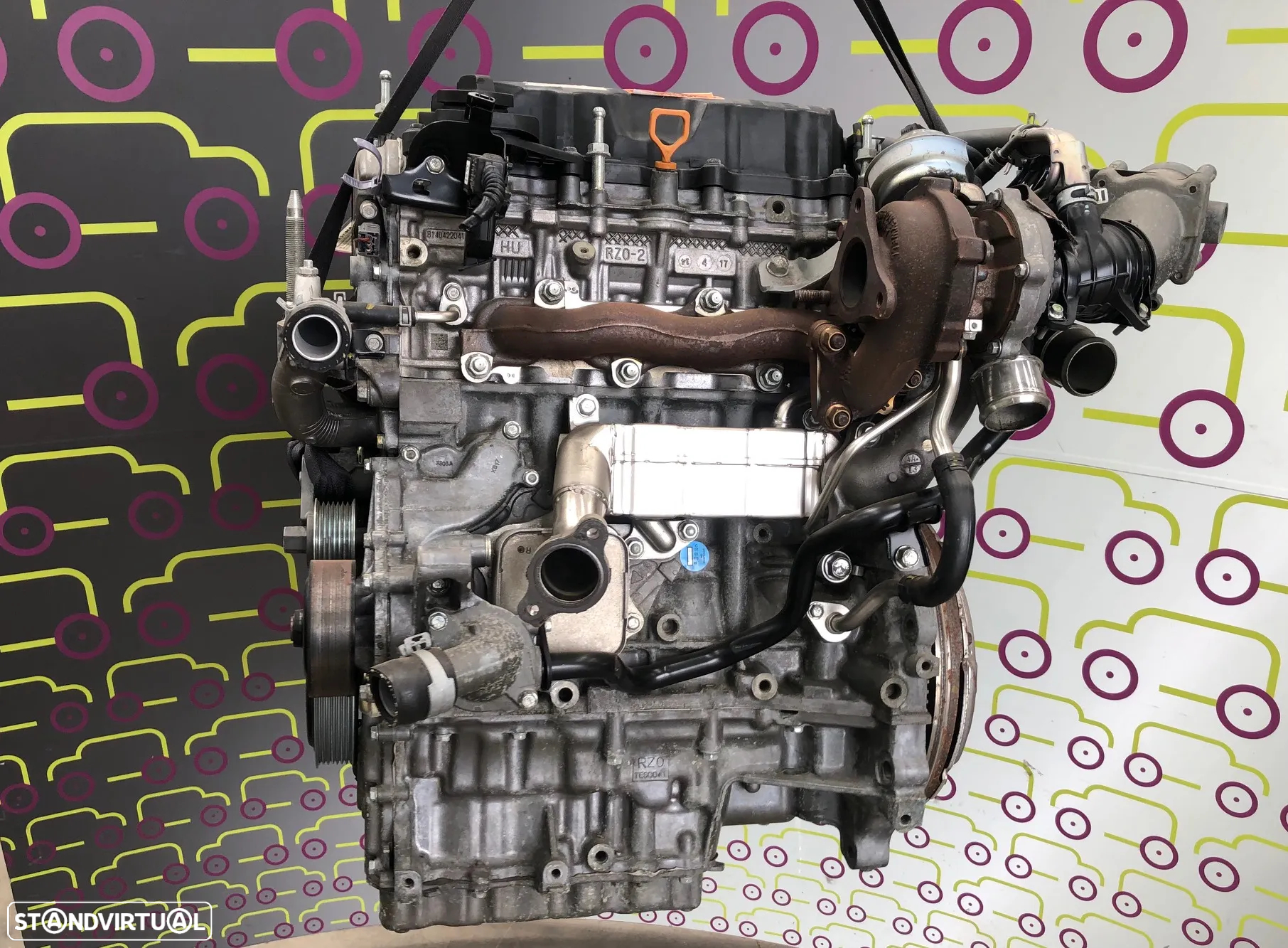 Motor HONDA CIVIC IX Tourer (FK) 1.6 i-DTEC (FK3) 120 cv de 2014 Ref - N16A1  NO-20373 - 3