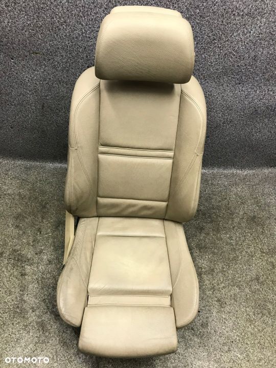 BMW E70 X5 fotel pasazera prawy przod pamiec skora - 9