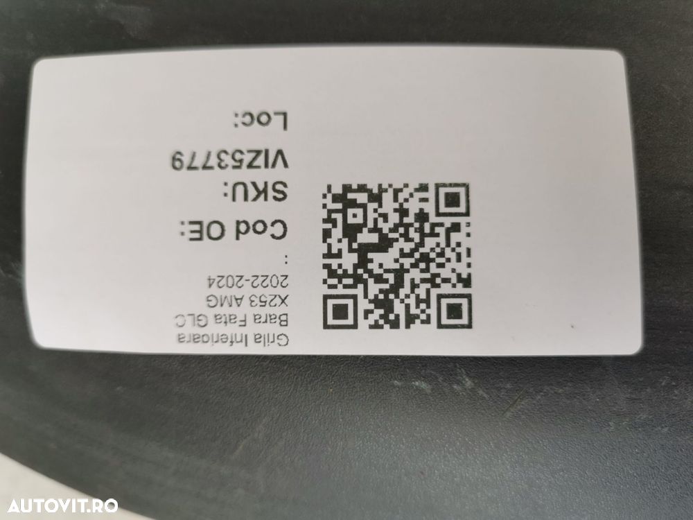 Grila Inferioara Bara Fata GLC X253 AMG 2022-2024 Mercedes-Benz GLC 1 - 8