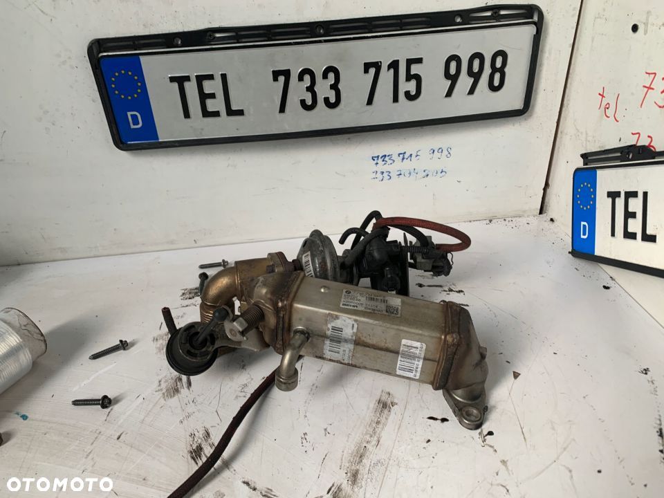 CHŁODNICA SPALIN EGR KOMPLET BMW N47 7797371 - 2