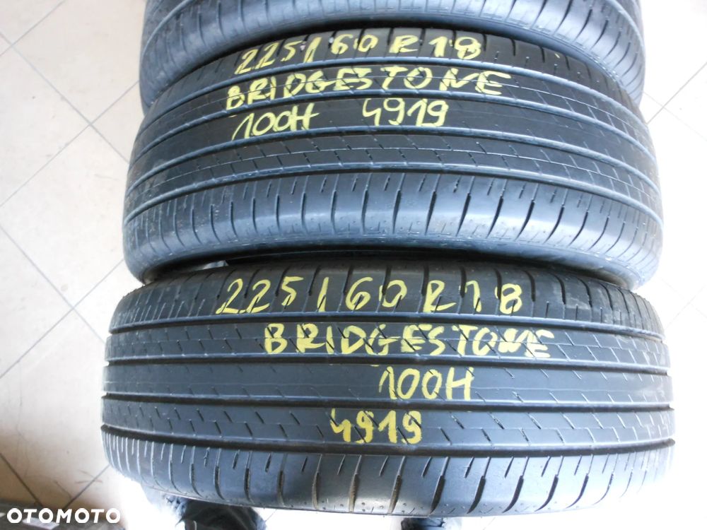 Opony 225/60r18 bridgestone alenza h/l33 7mm lato komplet - 2