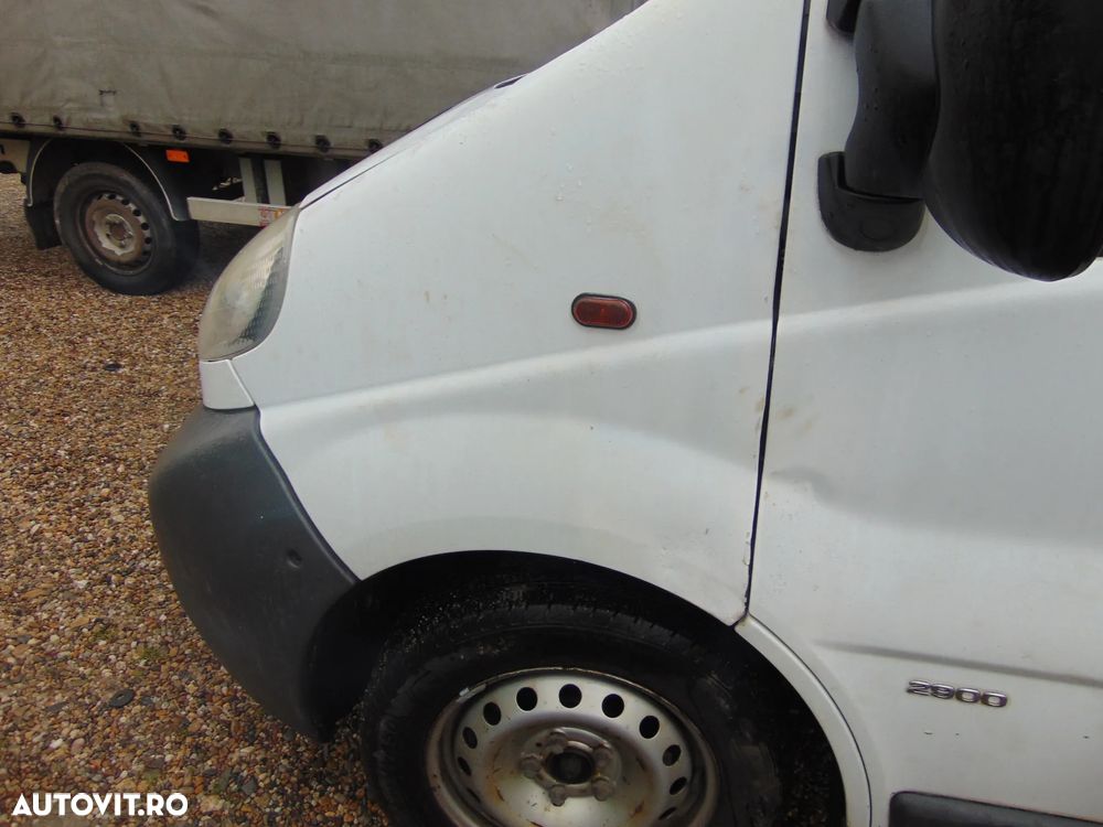 Aripa renault Trafic 2002-2013 aripi Opel vivaro stanga dreapta alba - 4