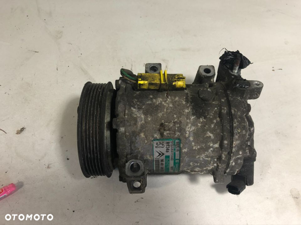 PEUGEOT 407 307 CITROEN C4 C5 2.0 HDI SPRĘŻARKA KOMPRESOR KLIMATYZACJI 9648138980
