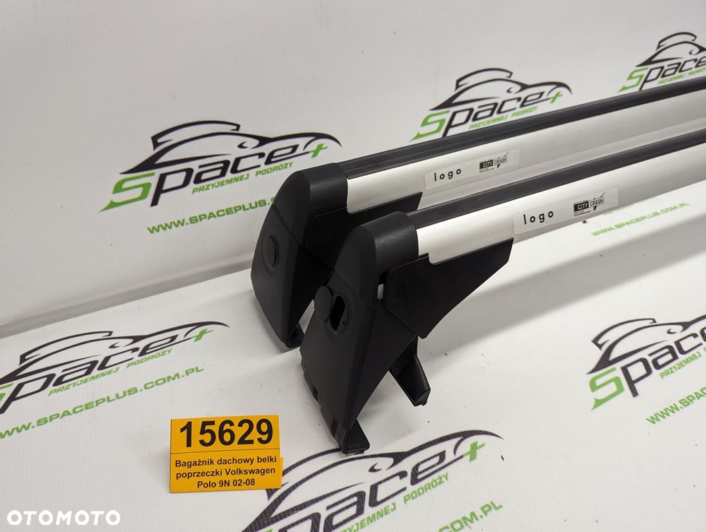 Bagażnik dachowy bazowy belki poprzeczki Volkswagen Polo 5 9N 02-09 - 2