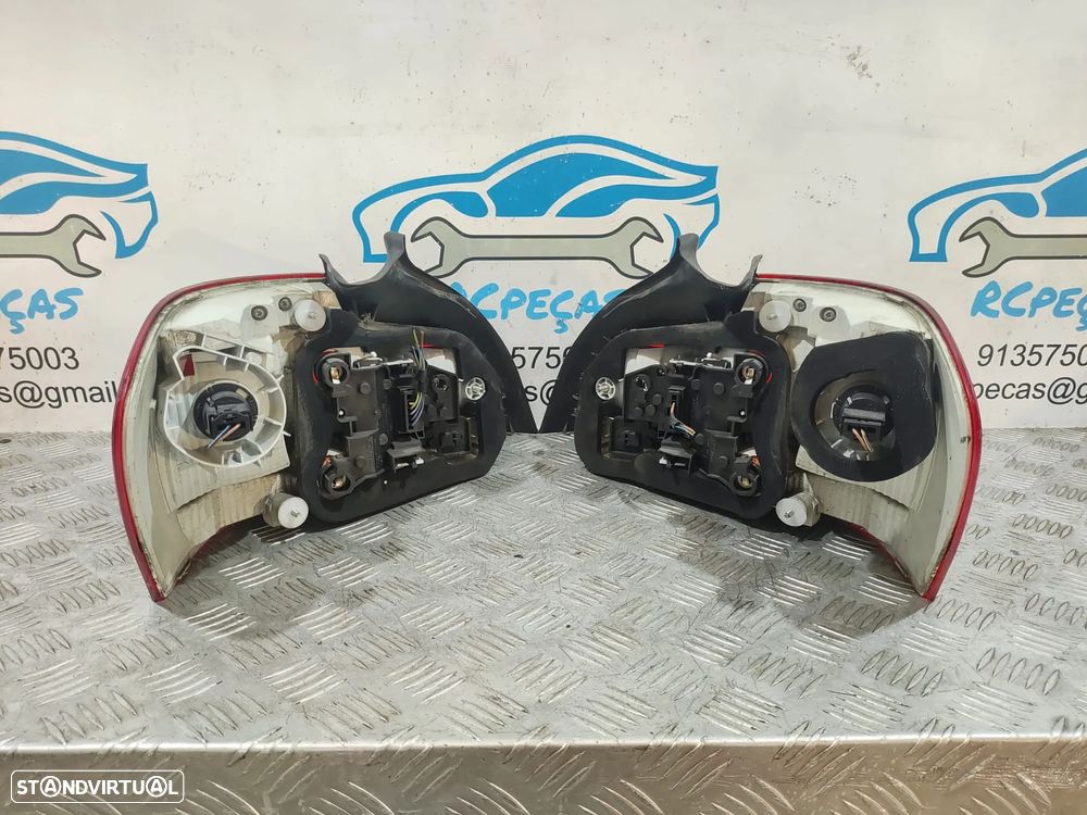 Conjunto Farolins Farolim BMW serie 1 E82 Coupe E88 Cabrio LCI Led 2006 - 2013 7273430 7273429 - 13