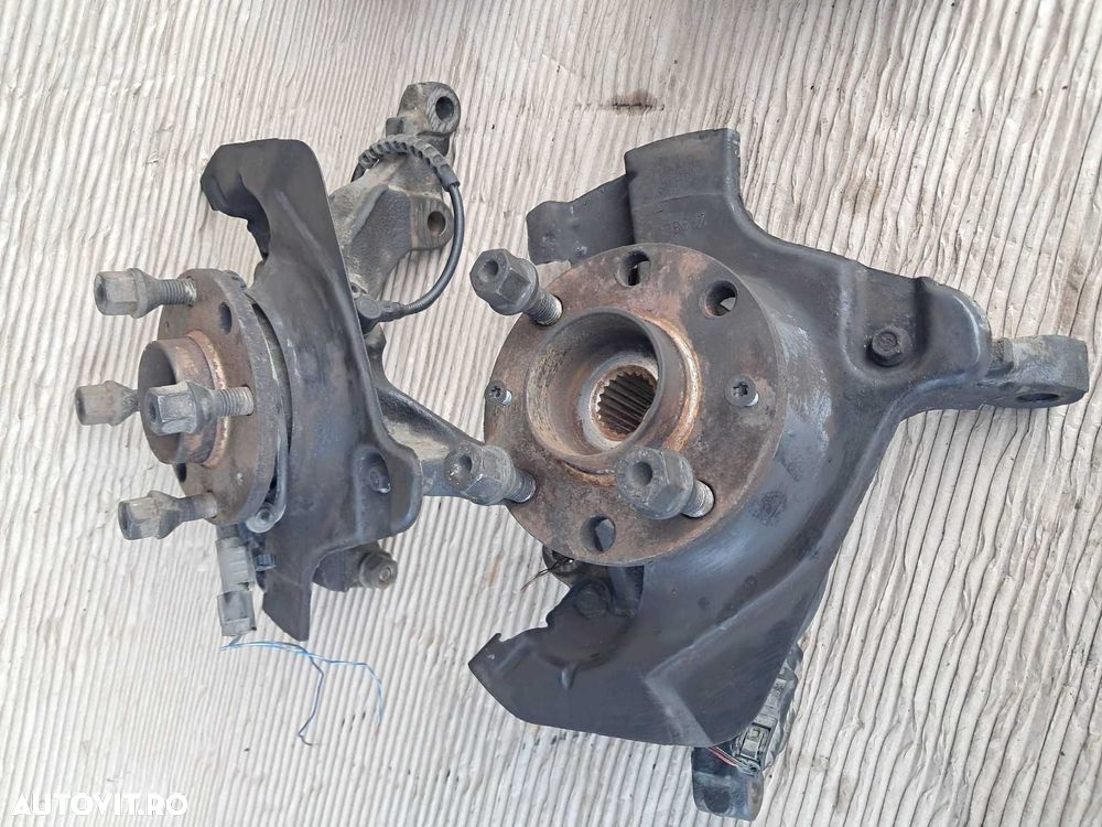 Opel Corsa D, fuzete, etrieri, jambe complete ( arc amortizor flansa ) - 2