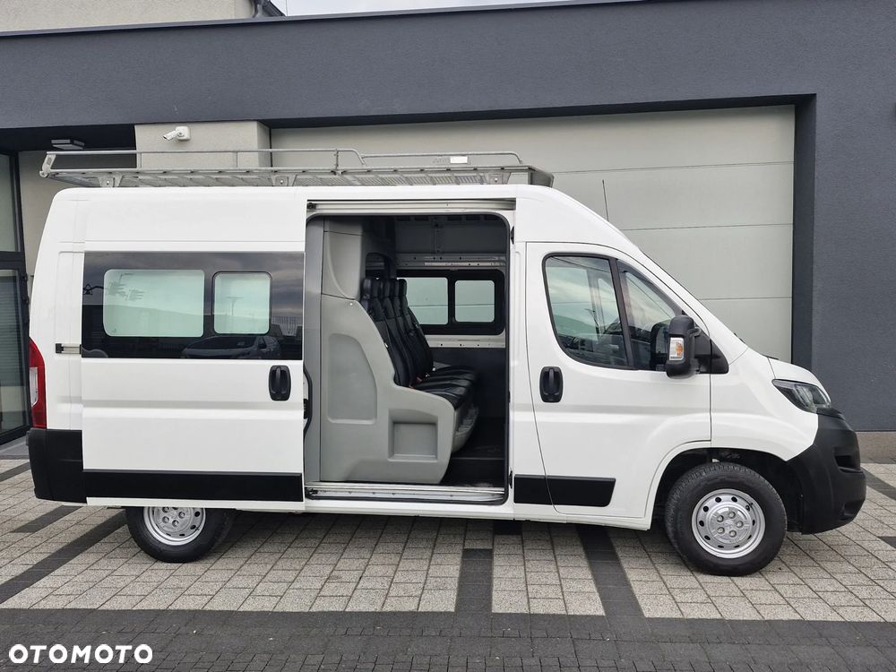 Peugeot Boxer, 2021 IX, L2H2, DOKA, 7 miejsc, BRYGADÓWKA, tempomat, klima - 8