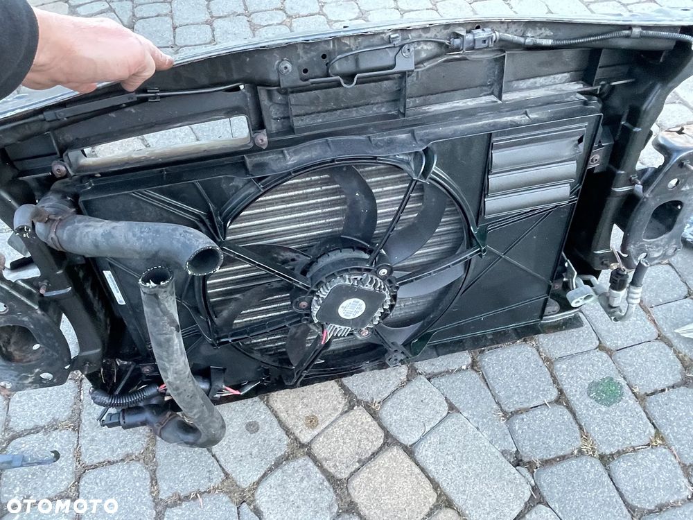 SKODA OCTAVIA II PRZÓD KOMPLETNY MASKA BŁOTNIK LAMPA REFLEKTOR PAS BŁOTNIK LEWY przedni GRILL lampa reflektor LEWA PRAWA 9910 sportline - 9