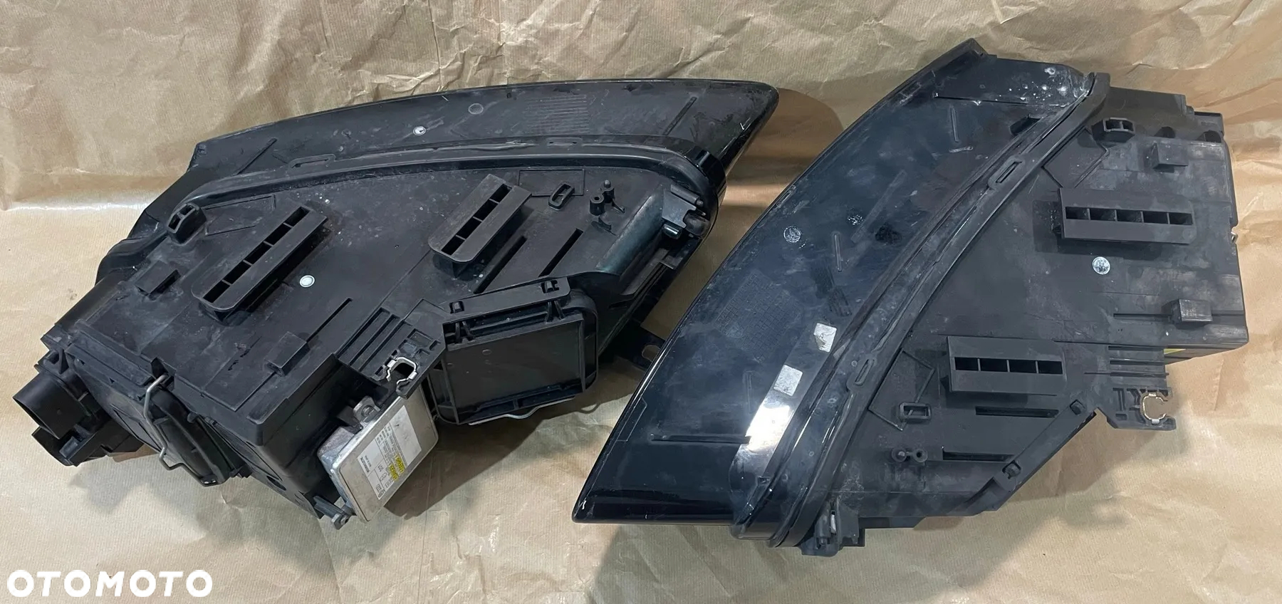 Audi Q5 8R reflektor lampy bi xenon nieskrętne lewy prawy kompletne - 5