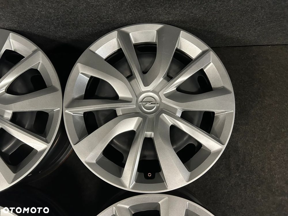 Felgi Stalowe Opel Corsa F z oryginalnymi kołpakami Opla 16 cali 4x108 4szt. Ładne! - 5