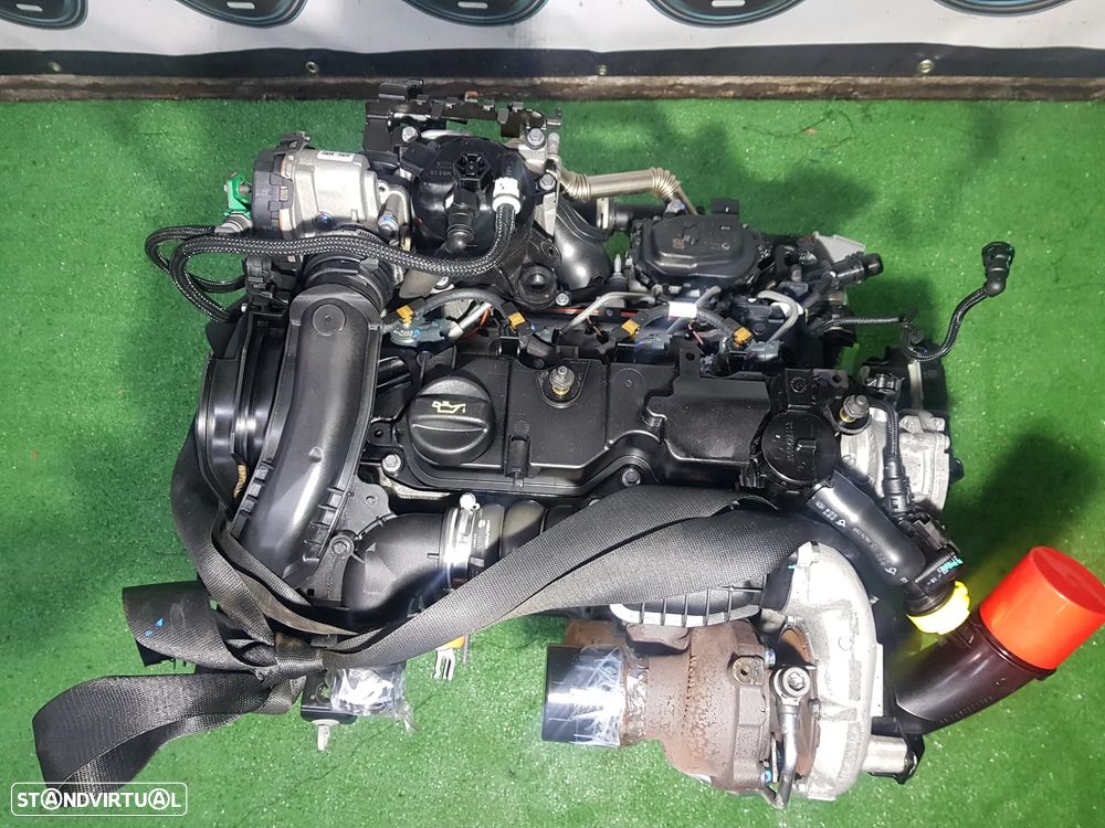 Motor 1.6 HDI 8V BH01 Peugeot 5008 3008 208 308 Partner Berlingo DS3 C4 - 3
