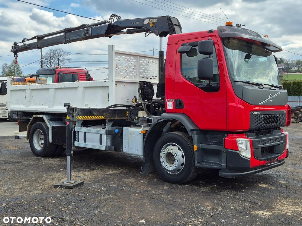 Volvo Volvo FE WYWROTKA / HYDROBURTA / HDS HIAB XS111 HIDUO - 12