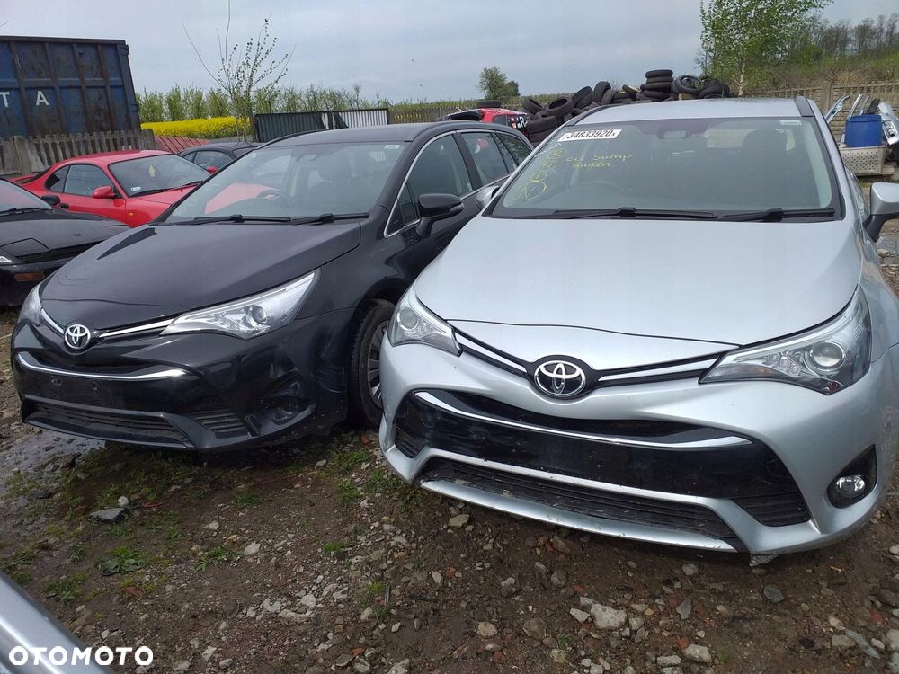 Toyota AVENSIS T27 słupek A B prawy przód próg - 7