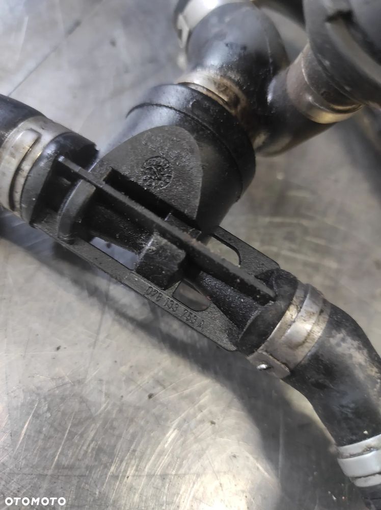 PRZEWÓD RURKA WĄŻ PODCIŚNIENIA VACUM SERWA MAGISTRALA 1.6 ALZ 06B133751AP 078133753A VW AUDI SEAT SKODA WYSYŁKA !!!!!! - 3