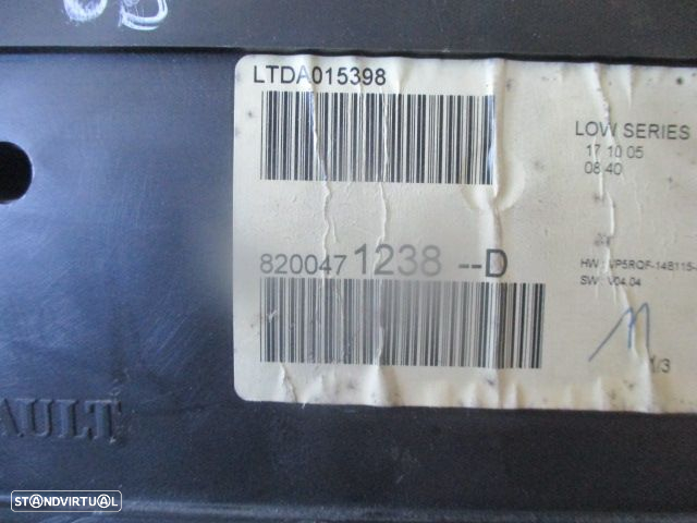 Quadrante 8200471238D RENAULT CLIO 3 2005 1.5Dci KM/H Digital - 3