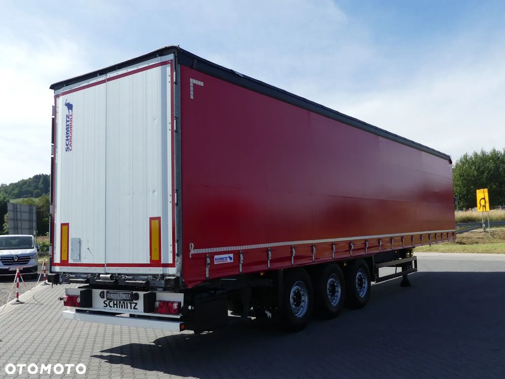 Schmitz Cargobull FIRANKA / OŚ PODNOSZONA /  STANDARD / ZADBANA / - 8