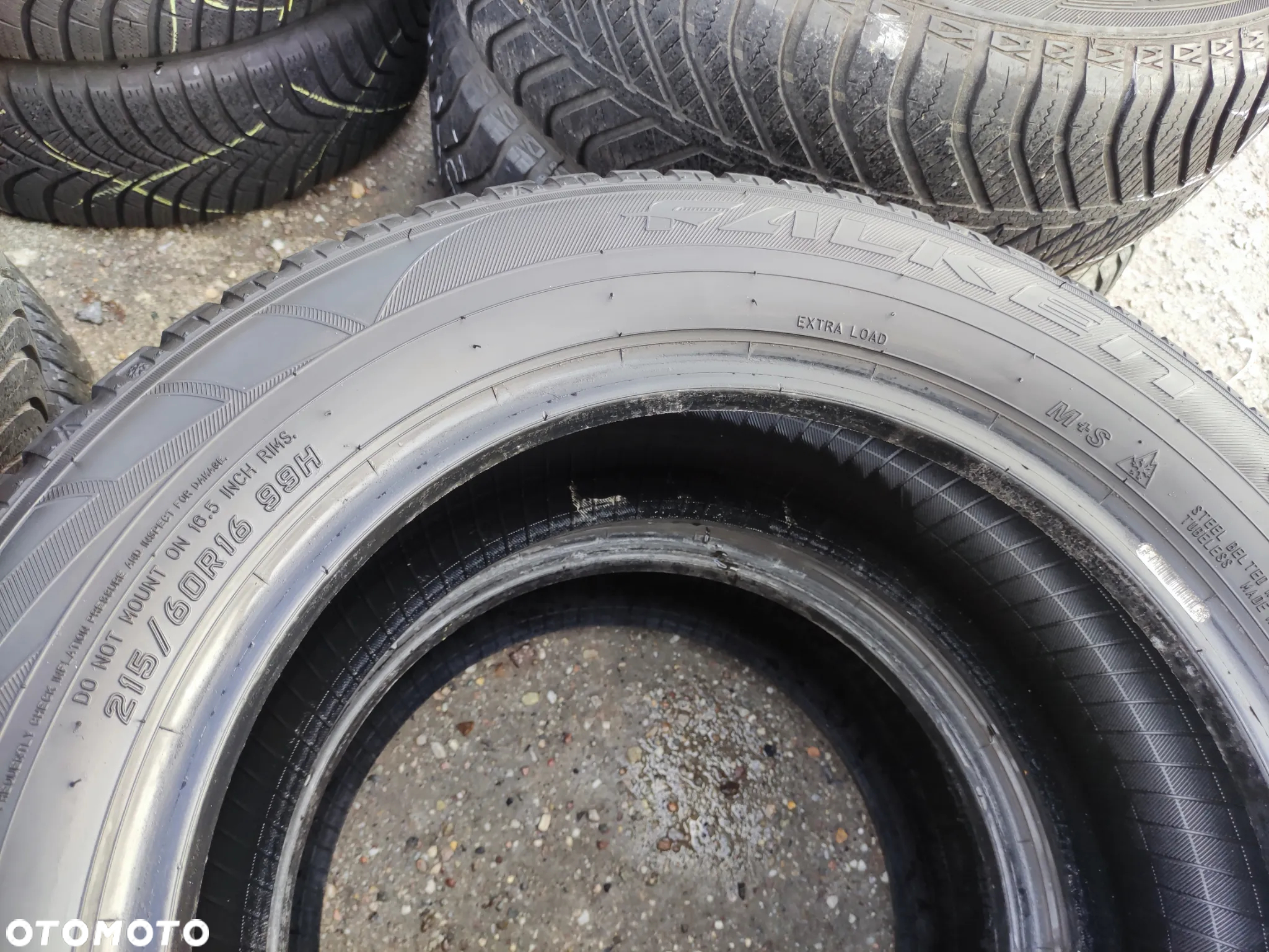 215/60R16 99H Opony Zimowe Zima Falken Eurowinter HS449 6mm Legnica ALU-RAD 215/60 - 4