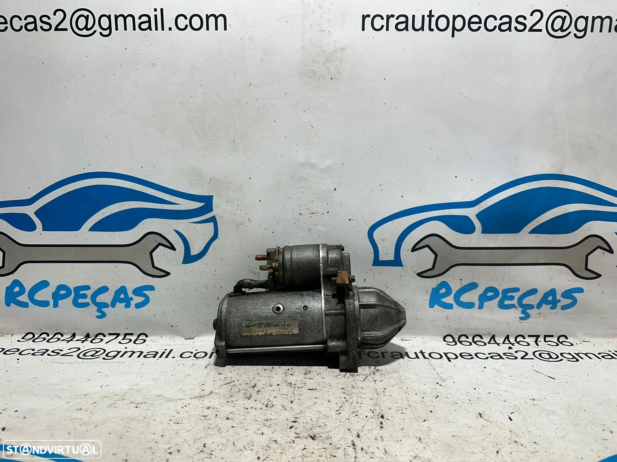 .Motor Arranque Original Mercedes Benz W203 W639 Classe B C E Vito A0051511301 - 1