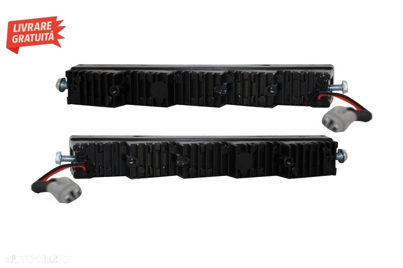 Faruri Negre Bi-Xenon Mercedes G-class W463 1989-2012 cu Carcasa Faruri Alb cu Lum- livrare gratuita - 11