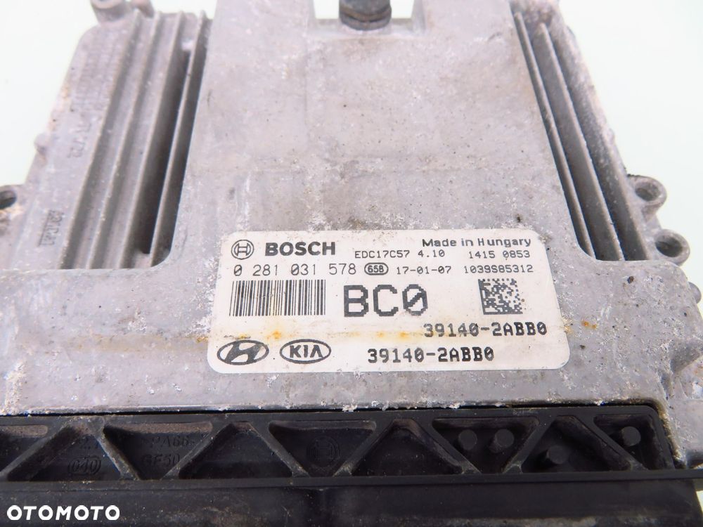 STEROWNIK HYUNDAI i30 II 1.6 CRDi 0281031578 391402ABB0 - 3