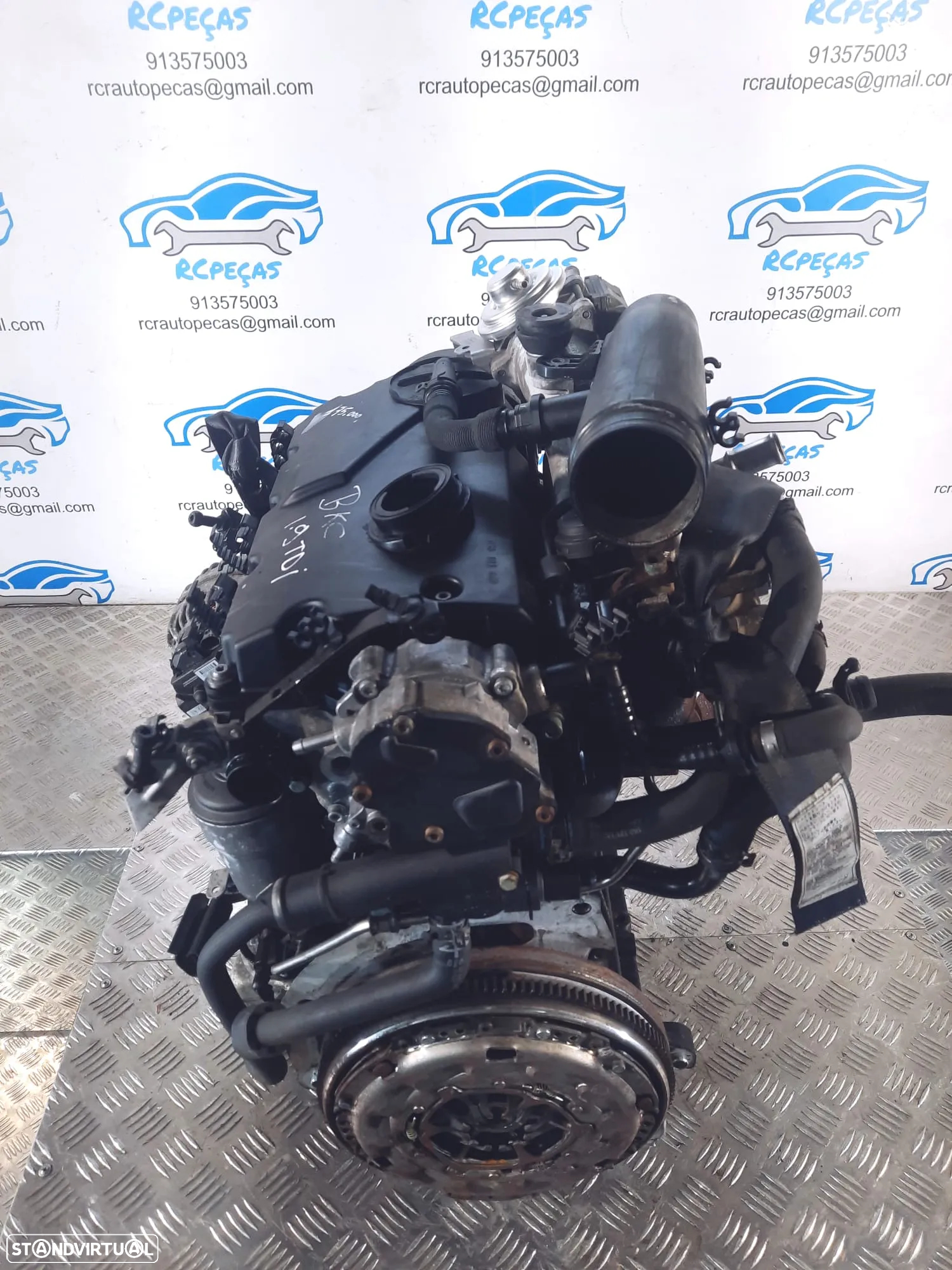 MOTOR COMPLETO 1.9 TDI 8V 105CV BKC BXE - 8