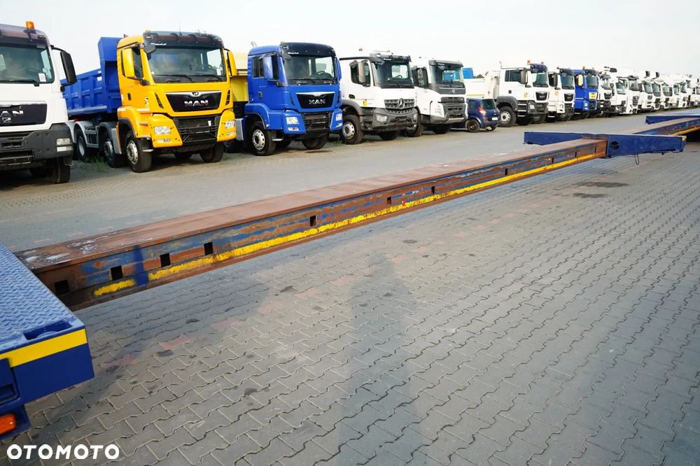 Nooteboom / NISKOPODWOZIE / ROZCIĄGANA / LAWETA / 33 M / 6 OSI /  OSIE SKRĘTNE / SAF /  DMC 85 000 KG - 8