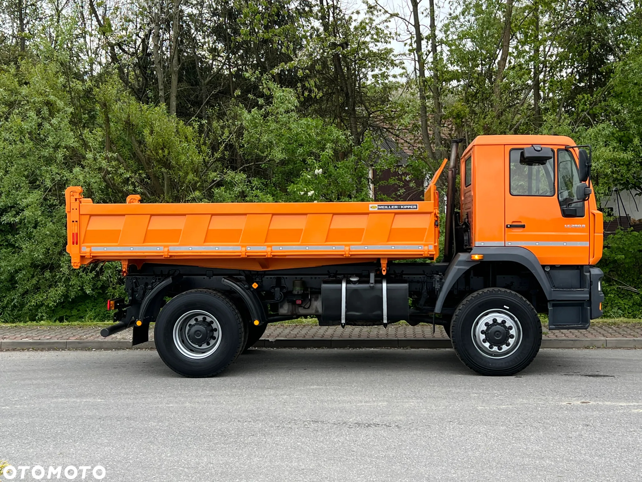 MAN * LE 280 B * MAN * 4x4 * Kiper Wywrotka x3 * Meiller * Sprowadzony * Stan Perfekcyjny * - 10
