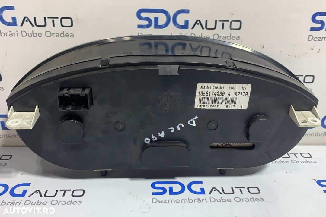 Ceas bord 1358174080 Fiat Ducato 2.3 JTD 2006-2012 Euro 4 - 4