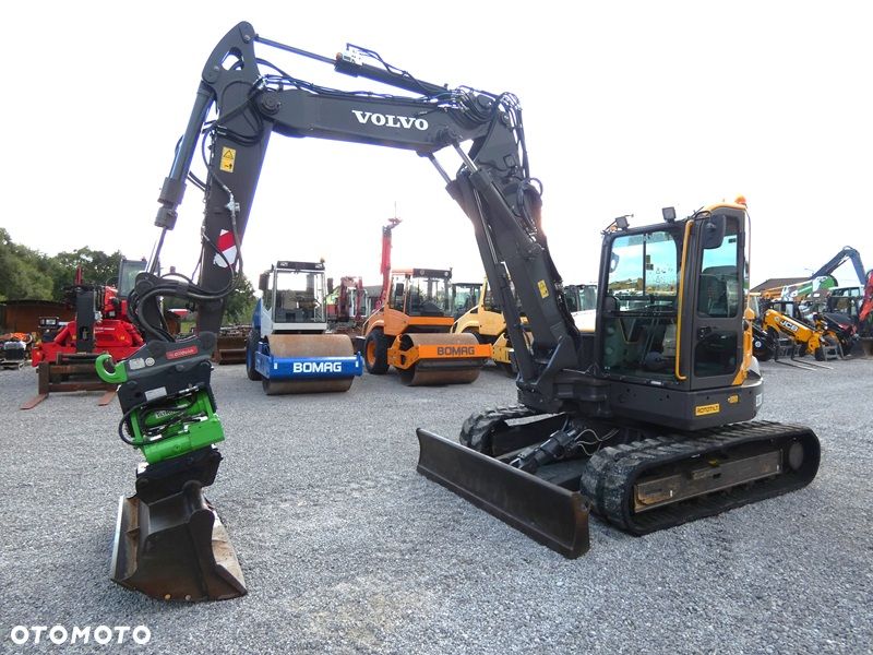 Volvo ECR88D ROTOTILT OILQUICK / Z Niemiec / 5262mtg / - 7