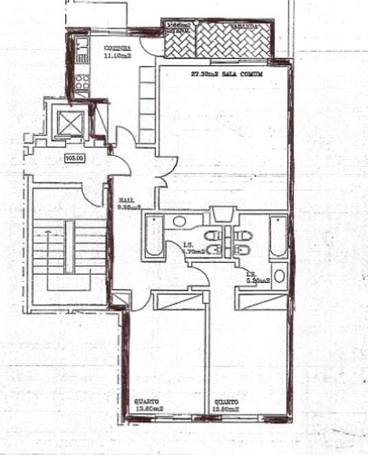 Arrendo apartamento T2 em zona nobre de Oeiras / Paço de Arcos - Grande imagem: 2/9
