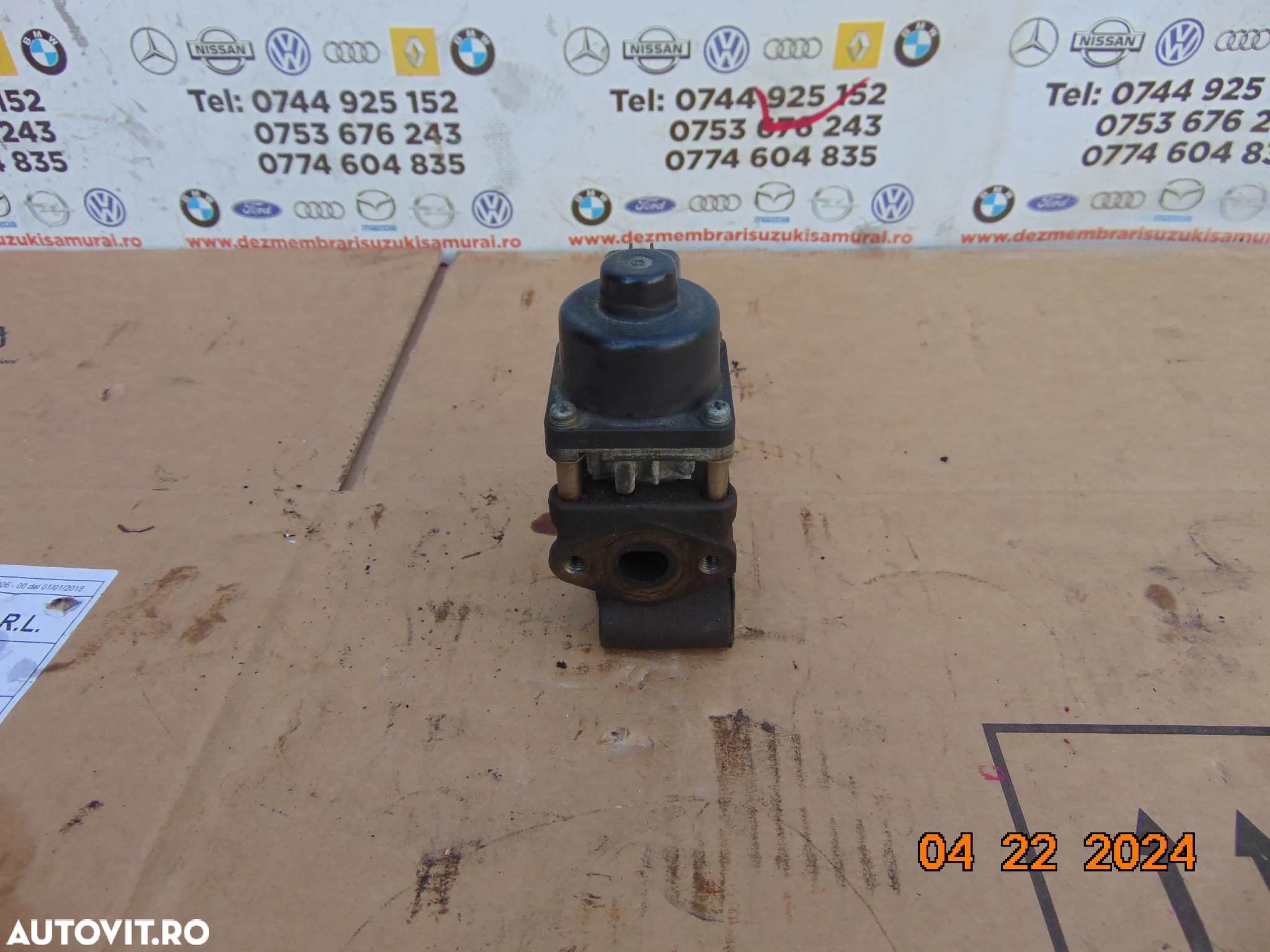 Supapa EGR Suzuki vitara 1.6 an 2005-2012 sx4 swift grand vitara 2 - 4