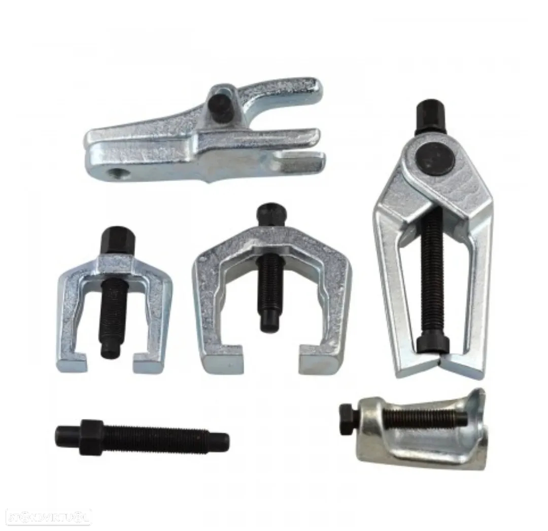 Conjunto Extratores Rótulas Terminais Direção Suspensão Multimarcas - 5 peças - 4