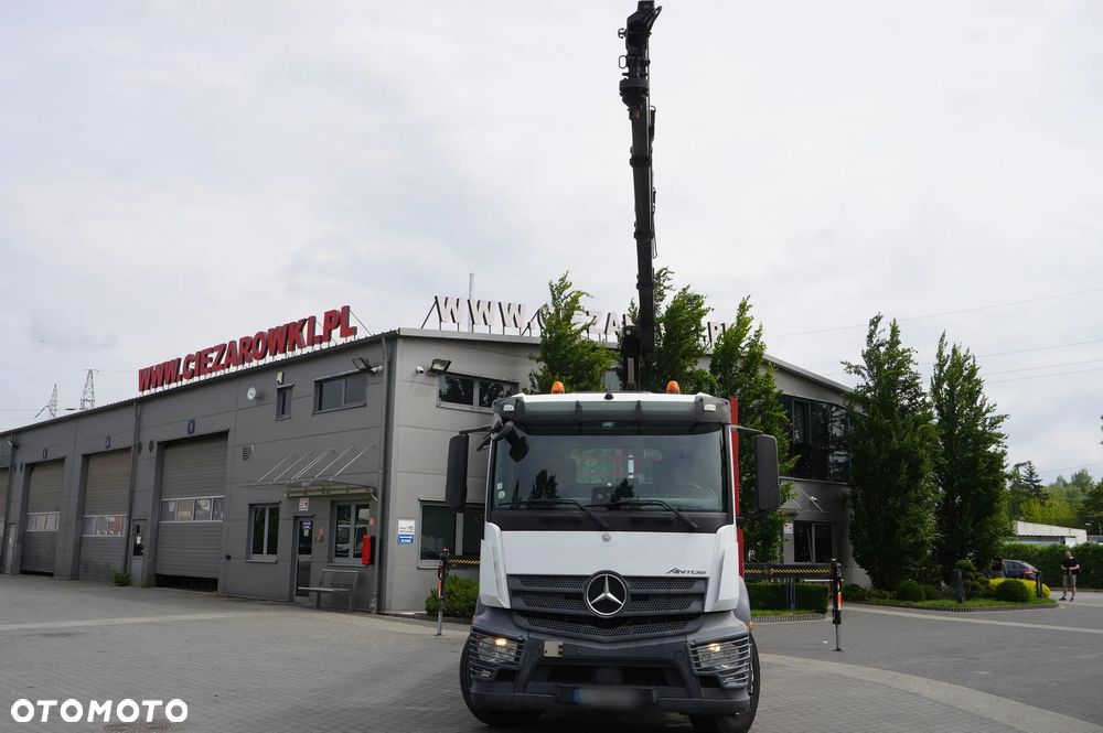 Mercedes-Benz Antos 2540 6x2-4 / HDS HIAB X-HIDUO 188 ES-4 / Rotator / pilot / Platforma 17 EPAL / 3. oś skrętna_256031 - 13