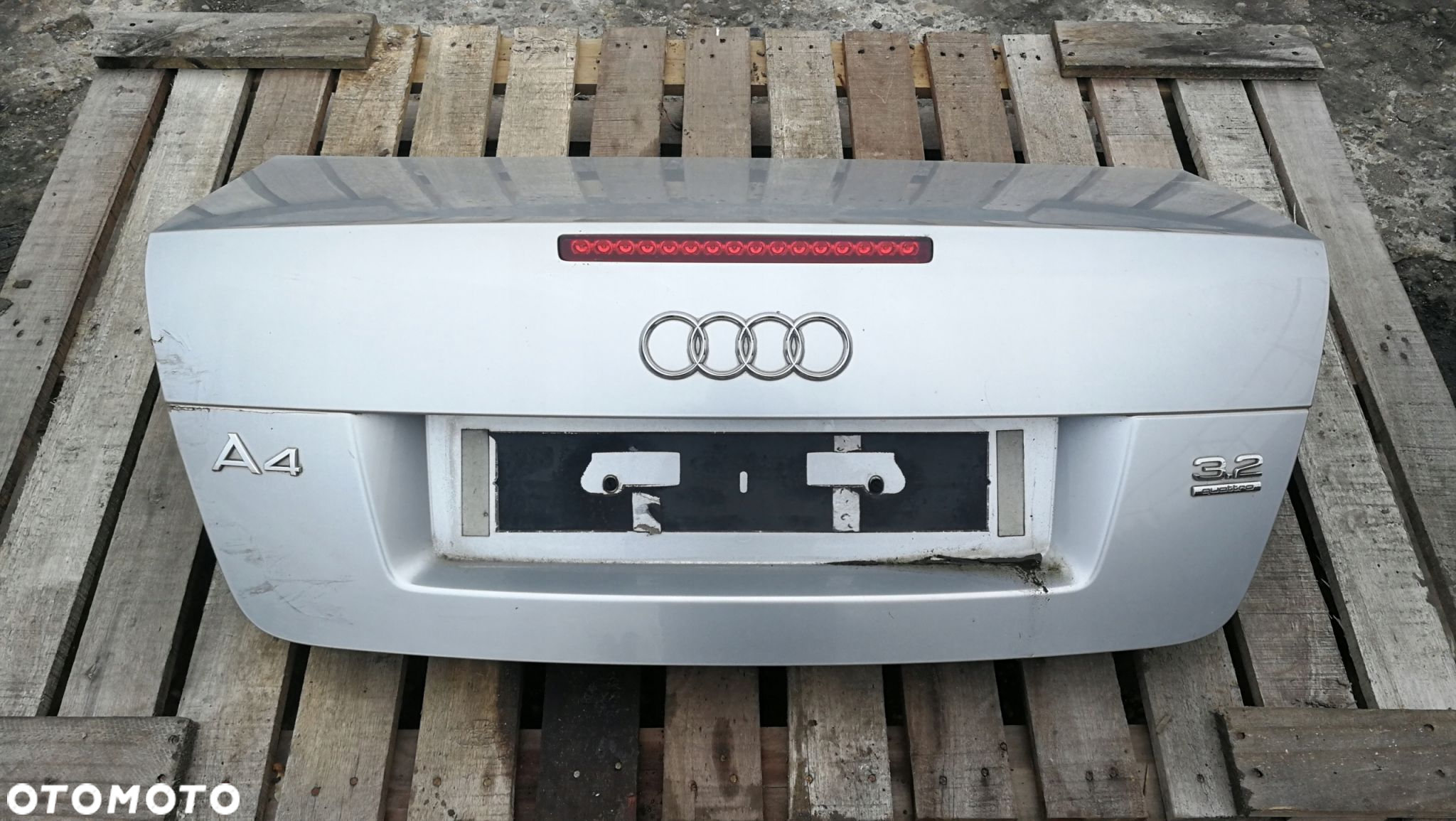 KLAPA TYLNA TYŁ AUDI A4 B7 CABRIO LY7W - 2