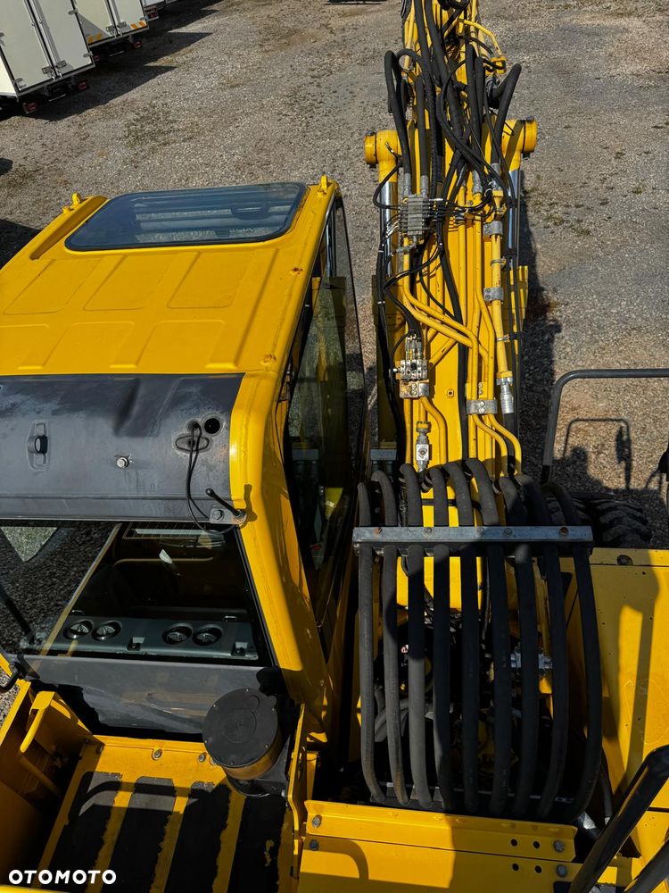 Komatsu PW180 Koparka 19t Kołowa‼️Super Stan Zadbana Stan bardzo dobry. Centralne smarowanie, Klima 2x Osprzęt - 23