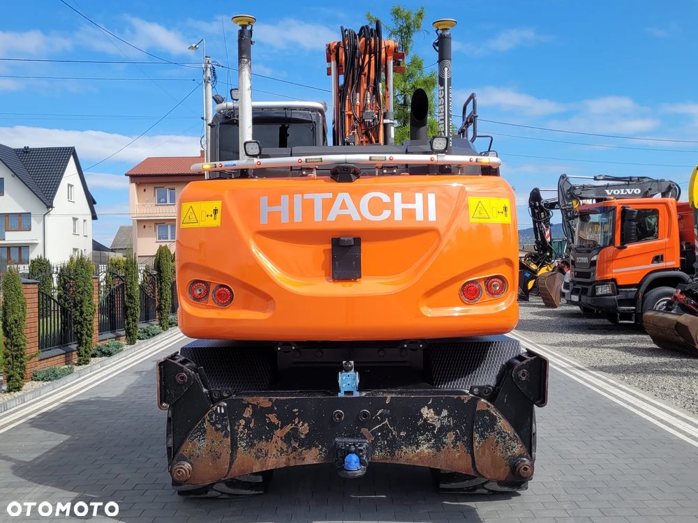Hitachi ZX 140W / ROTOTILT ze szczypcami / system GPS 3D LEICA / - 6