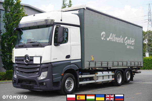 Mercedes-Benz Actros 2545 MP5 / BIG cab / Curtainsider 19 EPAL