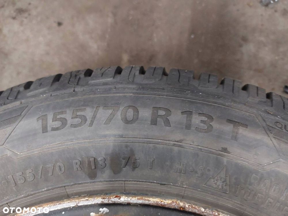 KOŁA KOMPLET CAŁOROCZONE 4 SZT 4x98 5Jx13 155/70R13 FIAT SEICENTO - 6