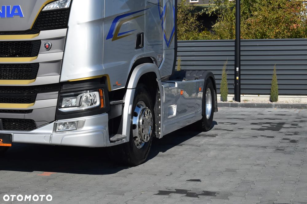 Scania R450 / HYDRAULIKA / RETARDER / ACC / KLIMA / FULL LEDY / ALUFELGI / SERWISOWANA / SPROWADZONA - 11