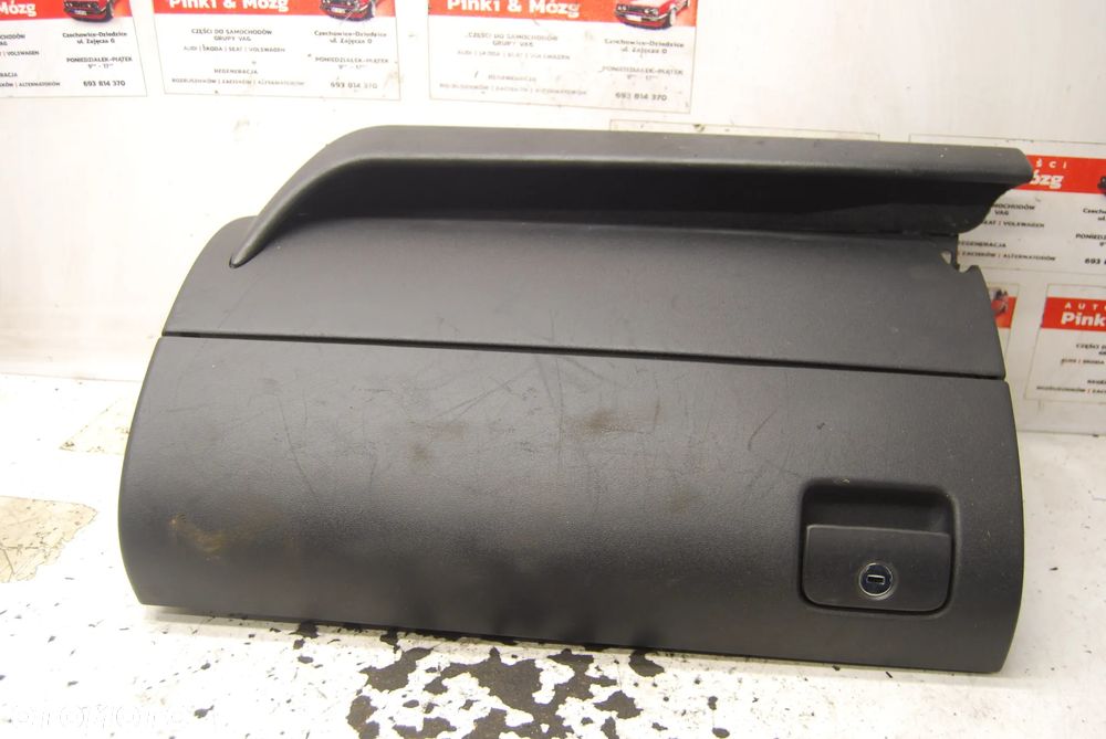 SCHOWEK PASAŻERA AUDI A3 8L LIFT JASNY/ SZARY/ CZARNY 8L1857095 - 13