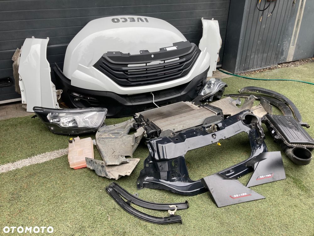 KOMPLETNY PRZÓD MASKA ZDERZAK PAS LAMPY BŁOTNIKI IVECO DAILY 19- - 2