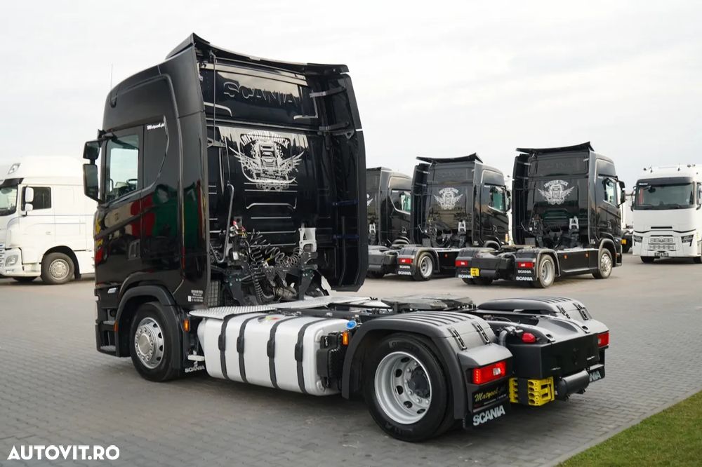 Scania S 500 / RETARDER / PLATĂ JOSĂ / MEGA / REZERVORE DE COMBUSTIBIL 1.400 L / I-PARK COOL / DUPĂ CONTRACT DE SERVICE GOLD / - 8