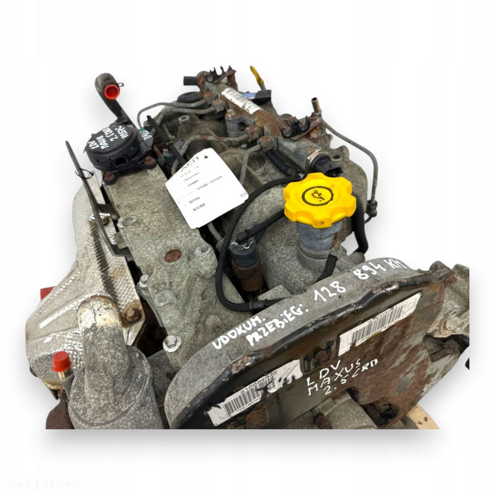 SILNIK VM57C VMR425 LDV Maxus 2.5 CRD D 95KM diesel komplet 180 883km - 12