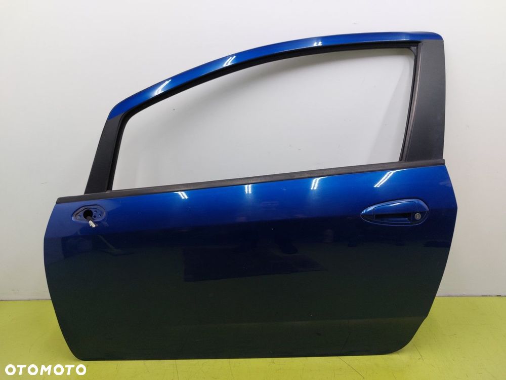Drzwi lewe Fiat Grande Punto 2005–2012 3 DRZWI 599/a GRANATOWE - 1