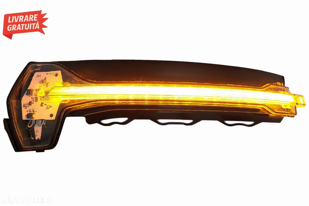 Indicator Dinamic Full LED pentru Oglinda Osram LEDriving DMI Audi A3 S3 8V (2013-- livrare gratuita - 2