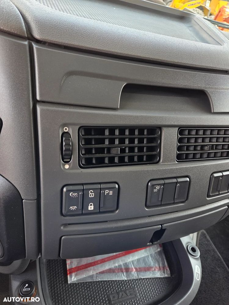 DAF XF460, 2017, 565.682km, KIT BASCULARE, AUTOMATA+RETARDER 6 trepte, anv 90% ok, 2 paturi, frigider, Euro 6, rezervor motorina aluminiu 590l, posibilitate leasing-PROMOTIE 16900 EUR+Tva - 36