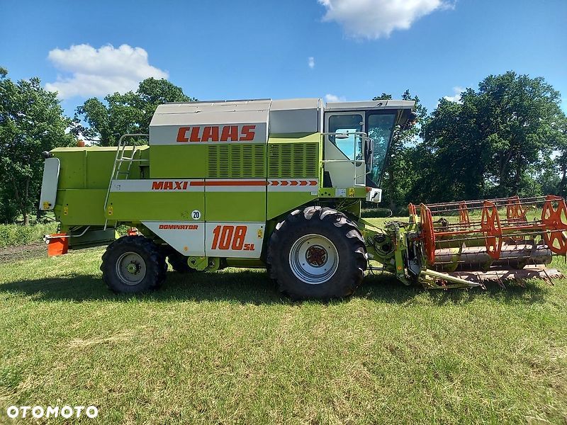 Claas Dominator 108 SL Maxi , ROKU  1995,  HEADER 4,5M , 25 km/h - 1