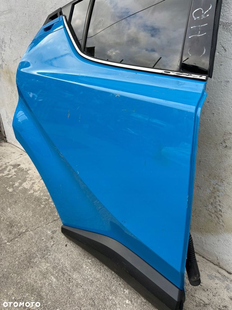 TOYOTA CHR DRZWI TYLNE TYŁ PRAWE KOMPLETNE DEMONTAŻ - 4