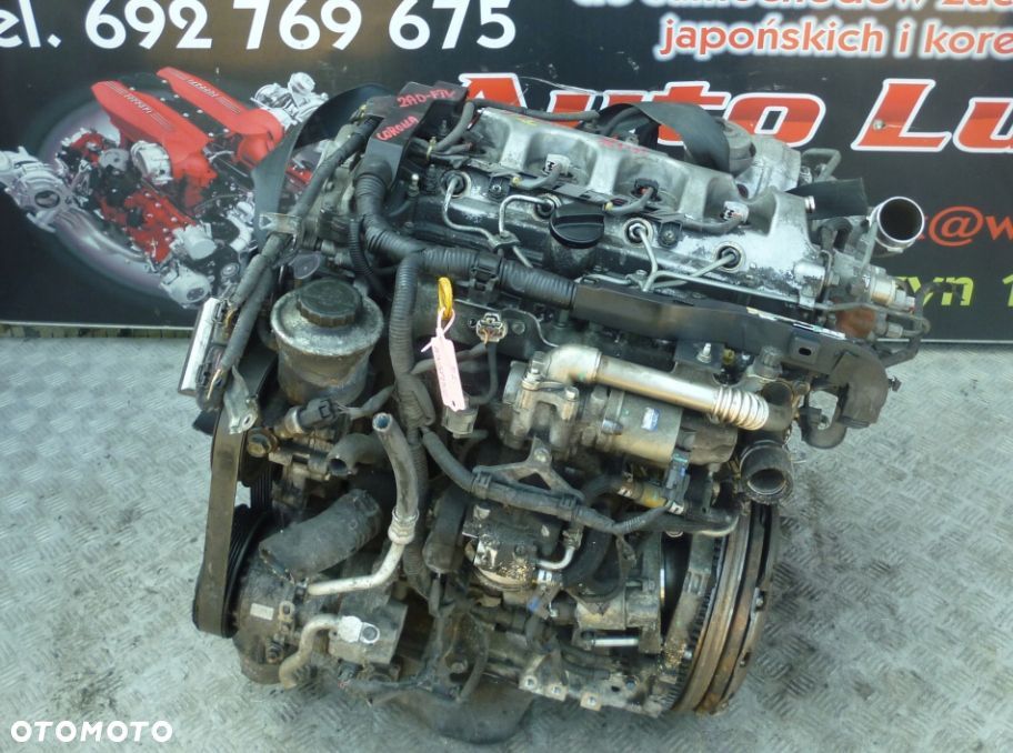 SILNIK TOYOTA COROLLA 2.2 D4D 2AD-FTV 161 TYS  UKŁ. WTRYSKOWY