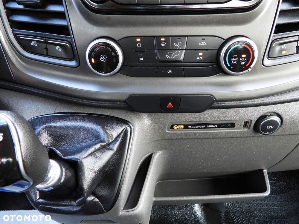 Ford TRANSIT WYWROTKA TEMPOMAT LEDY BLIŹNIACZE KOŁA KLIMATYZACJA  130KM - 36